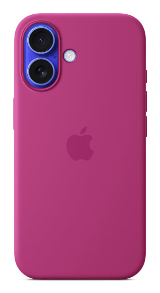 Apple iPhone 16 Silikon Case MagSafe fuchsia