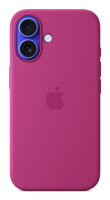 Apple iPhone 16 Silikon Case MagSafe fuchsia