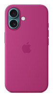 Apple iPhone 16 Silikon Case MagSafe fuchsia