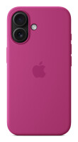 Apple iPhone 16 Silikon Case MagSafe fuchsia