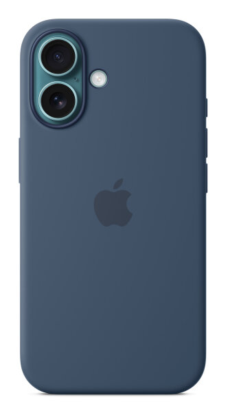 Apple iPhone 16 Silicone Case MS denim