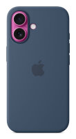 Apple iPhone 16 Silicone Case MS denim