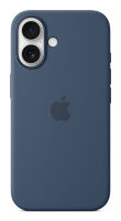 Apple iPhone 16 Silicone Case MS denim