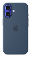 Apple iPhone 16 Silicone Case MS denim