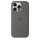 Apple iPhone 16Pro Silicone Case MS steingrau