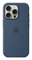 Apple iPhone 16Pro Silicone Case MS denim