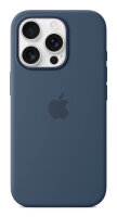 Apple iPhone 16Pro Silicone Case MS denim
