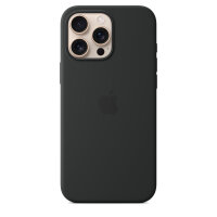 Apple iPhone 16ProMax Silicone Case MS schwarz