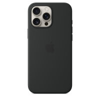 Apple iPhone 16ProMax Silicone Case MS schwarz
