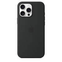 Apple iPhone 16ProMax Silicone Case MS schwarz