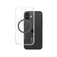 CARE iPhone16 ClearCase black MS