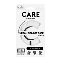 CARE iPhone16 ClearCase Schwarz MagSafe