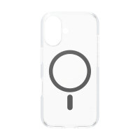 CARE iPhone16 ClearCase Schwarz MagSafe