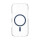 CARE iPhone16 ClearCase Blue-MagSafe