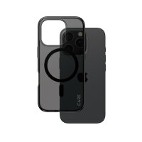 CARE iPhone16Pro Cl-Case Smokey Black-MS