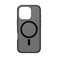 CARE iPhone16Pro Cl-Case Smokey Black-MS