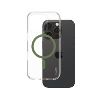 CARE iPhone16Pro Cl-Case Green-MagSafe