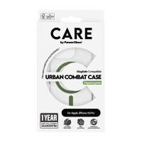 CARE iPhone16Pro Cl-Case Green-MagSafe