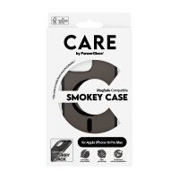 CARE iPhone16 Pro Max Case Smokey Schwarz MS