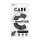CARE iPhone16 Pro Max Case Smokey Schwarz MS