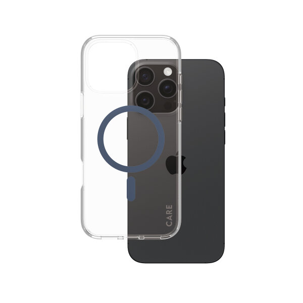 CARE iPhone16ProMax Case Blue-MagSafe