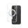 CARE iPhone16 Kickstand-Case silver MS