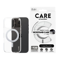 CARE iPhone16Pro Kickstand-Case slv MS
