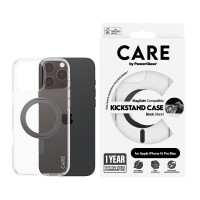 CARE iPhone16 Pro Max Kickstand Case Schwarz MagSafe