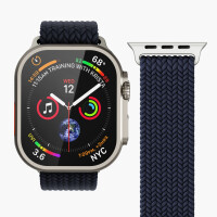 Apple Watch Woven-Loop 42-45/49 NavyBl