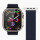 Apple Watch Woven-Loop 42-45/49 NavyBl